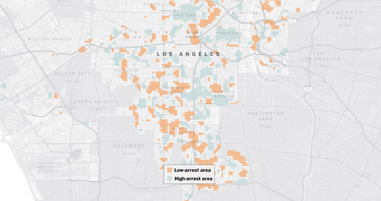 Los Angeles Crime Map RPS Relocation   Los Angeles Crime Map 