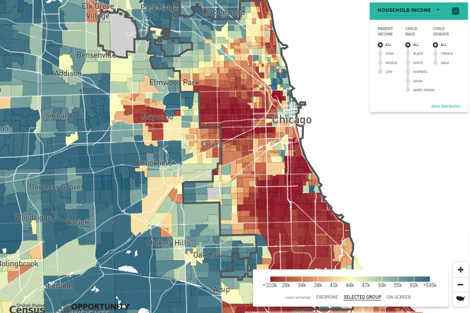 Maps of Poverty Cycles in Major US Cities RPS Relocation